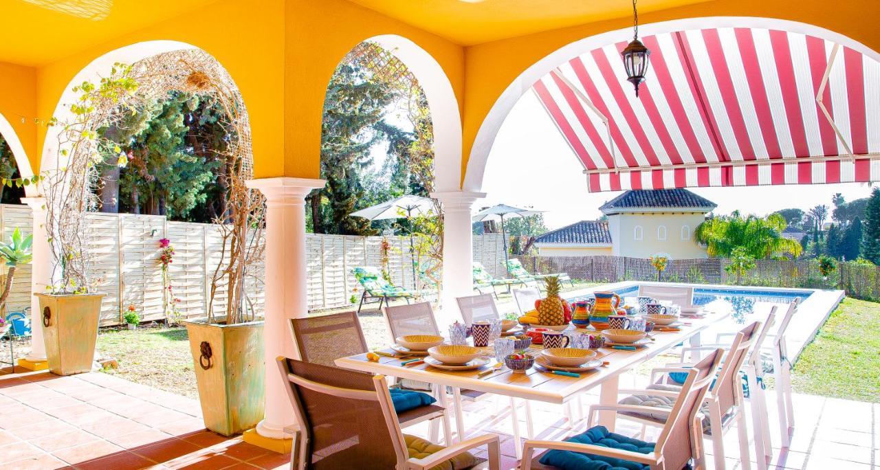 Villa Maria In El Rosario - Mit Sicht Auf Gibralta Марбеля Екстериор снимка