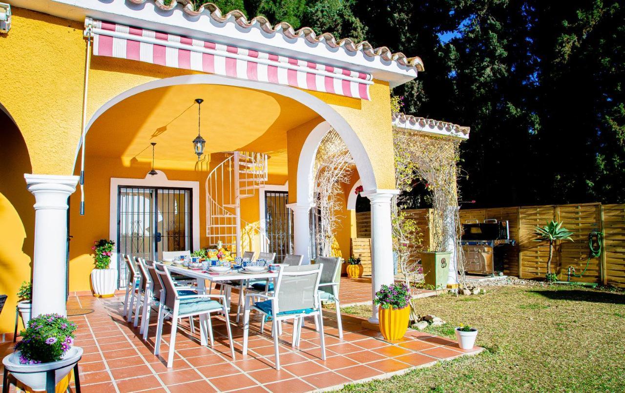 Villa Maria In El Rosario - Mit Sicht Auf Gibralta Марбеля Екстериор снимка